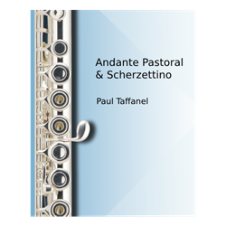 Andante Pastorale and Scherzettino - flute with piano accompaniment