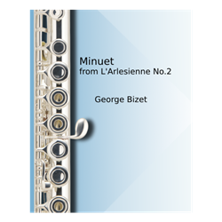 Minuet from L'Arliesienne #2 - flute with piano accompaniment