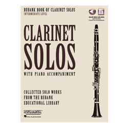 Rubank Book of Clarinet Solos, Intermediate Level, with online audio access code