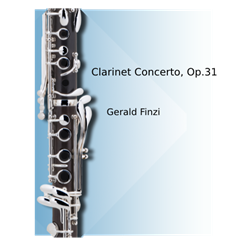 Clarinet Concerto Op.31 - clarinet with piano accompaniment