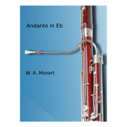 Andante In Eb - bassoon with piano accompaniment