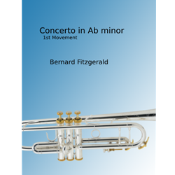 Concerto in Ab minor - trumpet with piano accompaniment