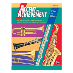 Accent on Achievement Book 3 – Baritone Bass Clef