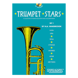 Trumpet Stars Set 1 with CD - trumpet with piano accompaniment