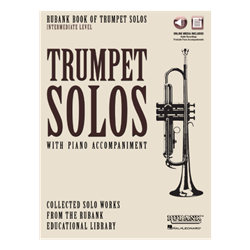 Rubank Book of Trumpet Solos, Intermediate Level with online audio access code