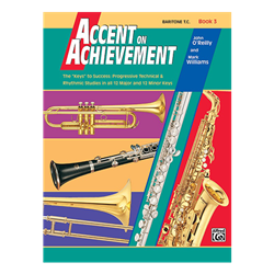 Accent on Achievement Book 3 – Baritone Treble Clef
