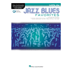 Jazz Blues Favorites for Violin with  onlline audio access code