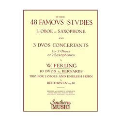 48 Famous Studies for Oboe or Saxophone -1st Oboe