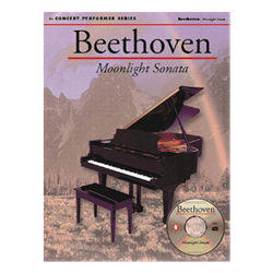 Moonlight Sonata (1st Movement) with CD - piano solo