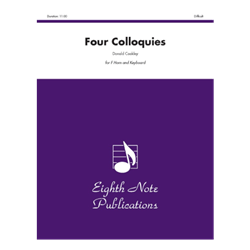 Four Colloquies - French horn with piano accompaniment