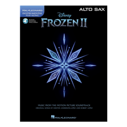 Frozen II for Alto Saxophone with online audio access code