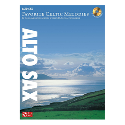 Favorite Celtic Melodies for Alto Saxophone with play-along CD