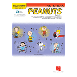 Peanuts™ Instrumental Play-Along with online audio access - alto sax
