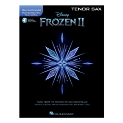 Frozen II for Tenor Saxophone with  online audio access code