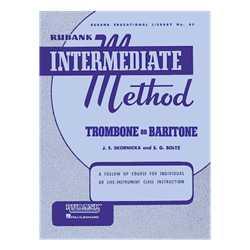 Rubank Intermediate Method for Trombone or Baritone (BC)