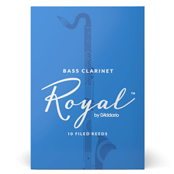 REB1030 Rico Royal Bass Clarinet #3 Reeds (10)