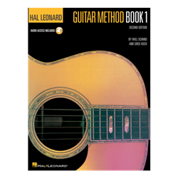 Hal Leonard Guitar Method Book 1 (2nd edition) with online audio access