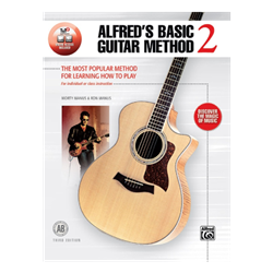 Alfred's Basic Guitar Method 2 (3rd Ed.) with online audio access code