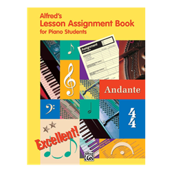 Lesson Assignment Book for Piano Students