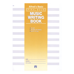 Music Writing Book - 10 stave