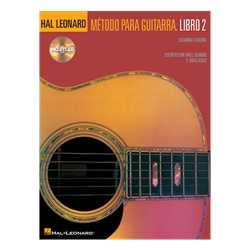Hal Leonard Guitar Method Book 2, book and CD, Spanish Ed