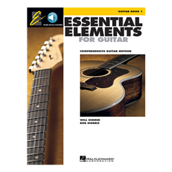 Essential Elements Guitar Method Book 1 with online audio access code