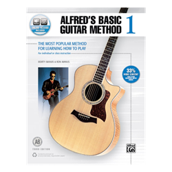 Alfred's Basic Guitar Method 1 (3rd Ed) with online audio access code