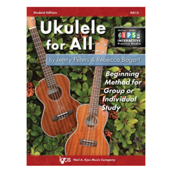 Ukulele for All with online audio acccess code - student edition