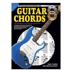 Progressive Guitar Chords for Beginner to Advanced Guitarists, book with online audio access