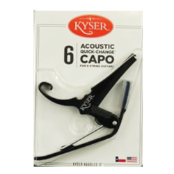 KG6B 6 String Acoustic Quick Change Capo