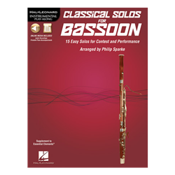 Classical Solos for Bassoon - 15 Easy Solos for Contest and Performance with online audio access