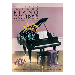 Alfred's Basic Adult Piano Course: Lesson Book 1