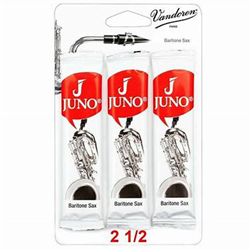 JSR8125/3 Juno Bari Sax #2.5 Reeds (3 Card)