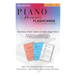 Piano Adventures Flash Cards In A Box