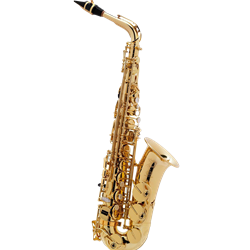 52AXOS Pro "Axos" Eb Alto Sax, Seles, Lacquer, Leather Pads, Metal Resonators, C* Mouthpiece, Case