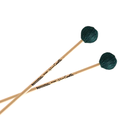 IP1006 Hard Vibraphone Mallets - Green Cord - Rattan