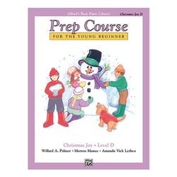 Alfred's Basic Piano Prep Course: Christmas Joy! Book D