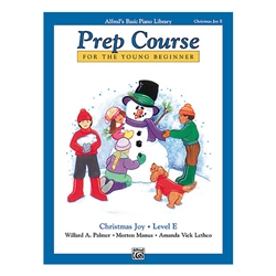 Alfred's Basic Piano Prep Course: Christmas Joy! Book E