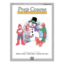 Alfred's Basic Piano Prep Course: Christmas Joy! Book F