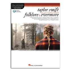 Taylor Swift – Selections from Folklore & Evermore -clarinet with online acccess