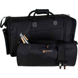 C248 Triple Trumpet Bag w/Removable Mute Bag - Black