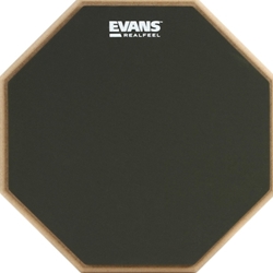 Practice Drum Pad 12 inch Evans Single Side RealFeel D'addario RF12G