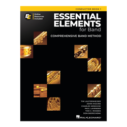 Essential Elements for Band – Conductor Book 1 with Online Resources