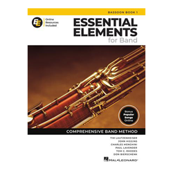 Essential Elements for Band – Bassoon Book 1 with Online Resources