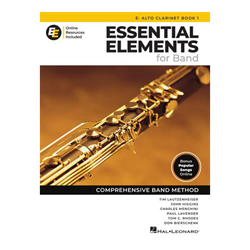 Essential Elements for Band – Alto Clarinet Book 1 with Online Resources