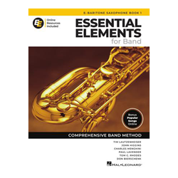 Essential Elements for Band – Baritone Saxophone Book 1 with Online Resources