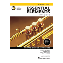 Essential Elements for Band – Trumpet Book 1 with Online Resources
