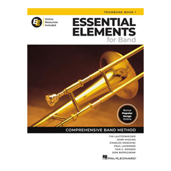 Essential Elements for Band – Trombone Book 1 with Online Resources