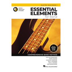 Essential Elements for Band – Electric Bass Book 1 with Online Resources