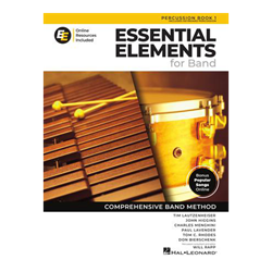 Essential Elements for Band – Percussion/Keyboard Percussion Book 1 with Online Resources